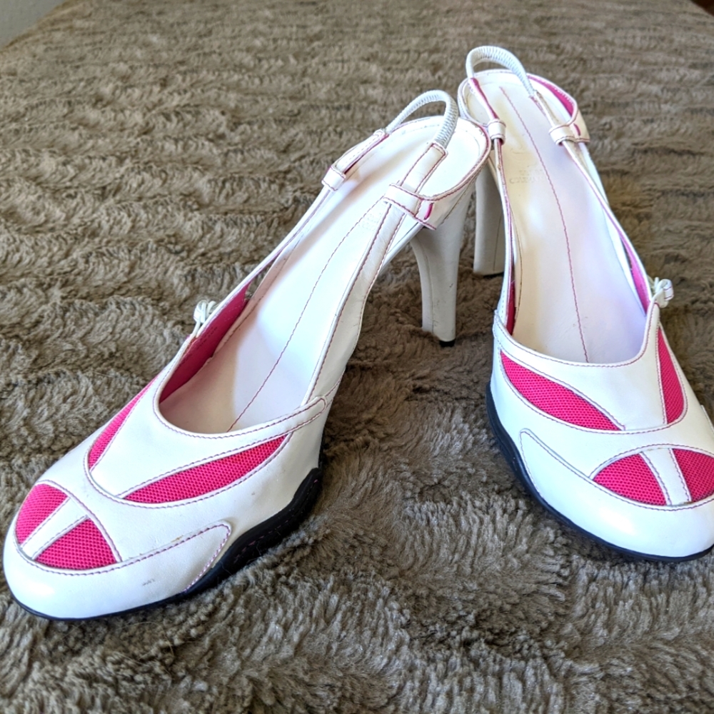 Colehaan G Series sling backs with 4" heel, Sz 6.5B